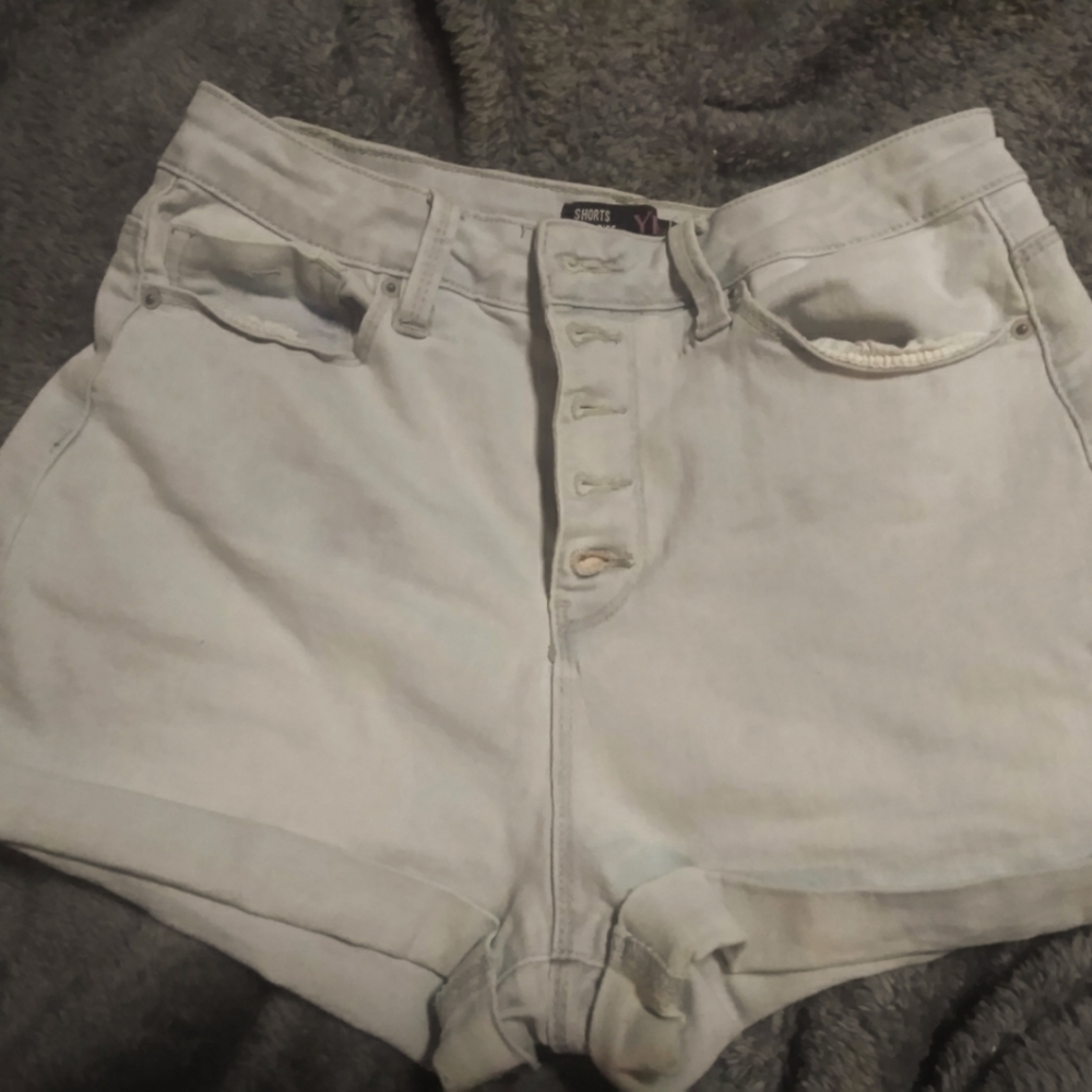 Size 9 High Rise Jeans Shorts